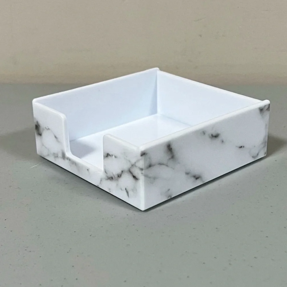 Marble Design Bathroom Accessory Tray